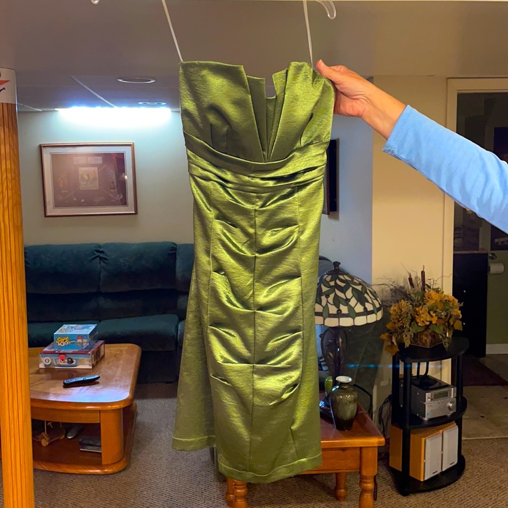 Trixxi green dress